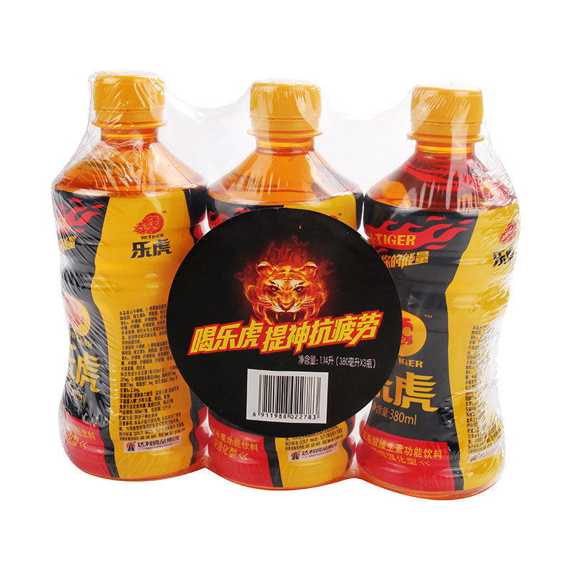 乐虎氨基酸维生素功能饮料 380ml*3/组