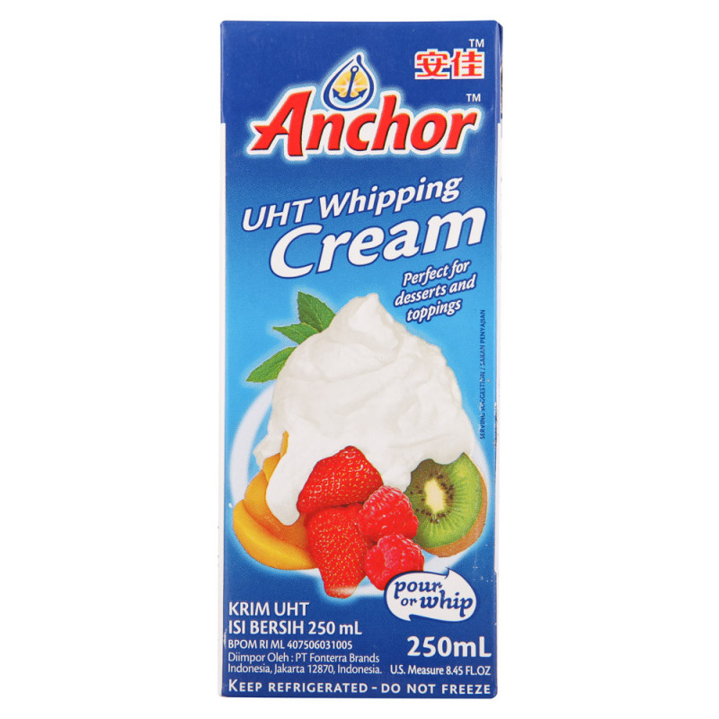 Angaur Cream(Whipping cream) 250ml/ boxin the Agri rice/Dried foods/Condiment , Baking ingredients/Accessories/Food Additives-New , Bakery raw materials , Cream category - from Buy2taobao.com to provide professional Taobao agent buy service