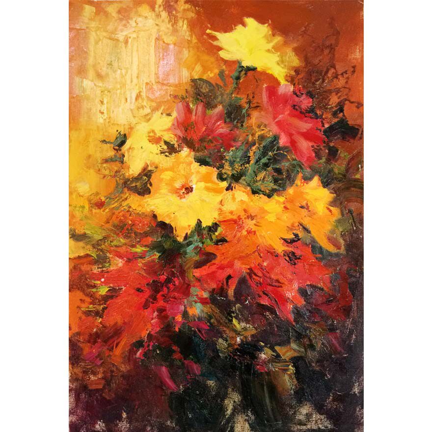 刘喜兴 《炫丽》 50*70cm