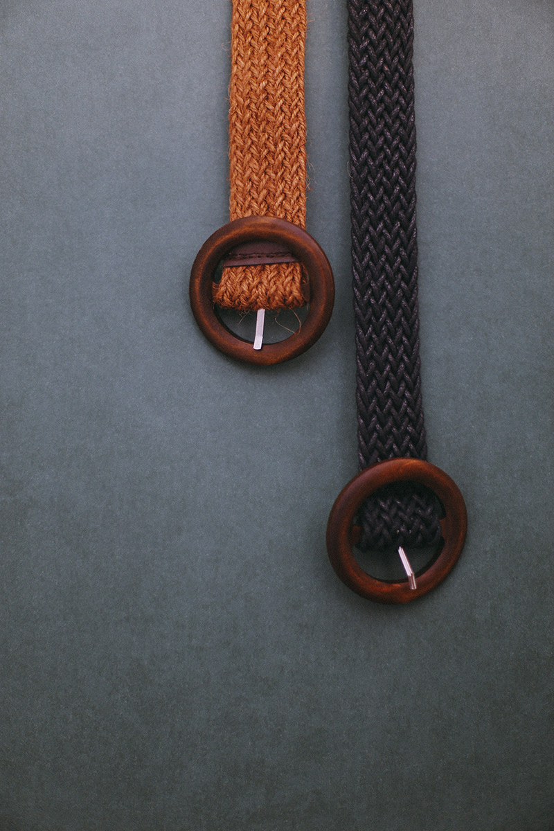 复古独家木制环形扣皮带(福利款 搭配衣服卖 单买不发 )