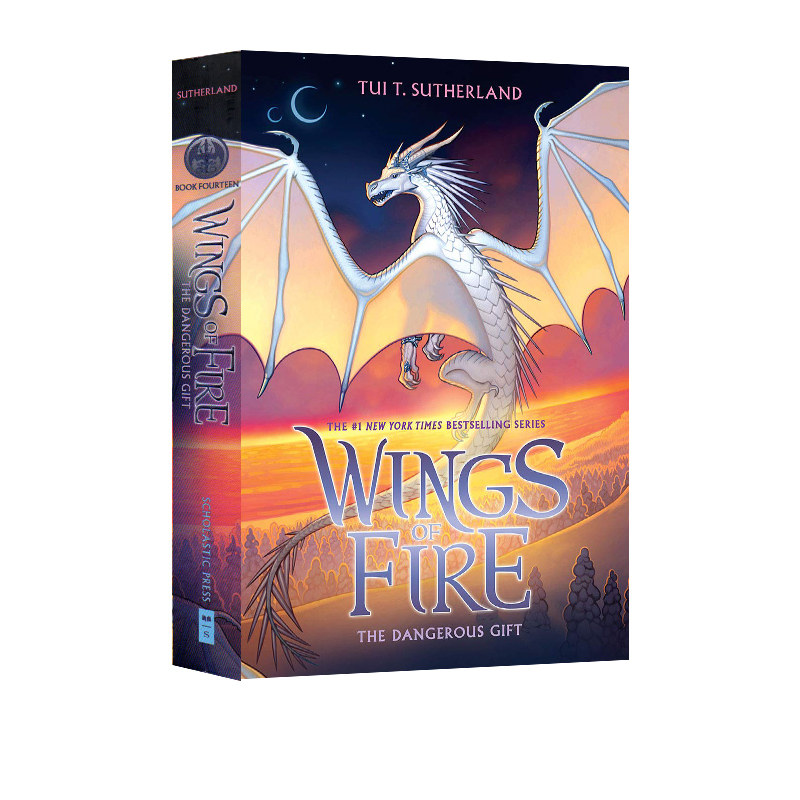 预售 英文原版小说 火翼飞龙14 精装版 wings of fire #14: the