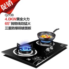 Midea/美的 Q213B 嵌入式台式天然气灶液化气灶燃气灶双灶煤气灶