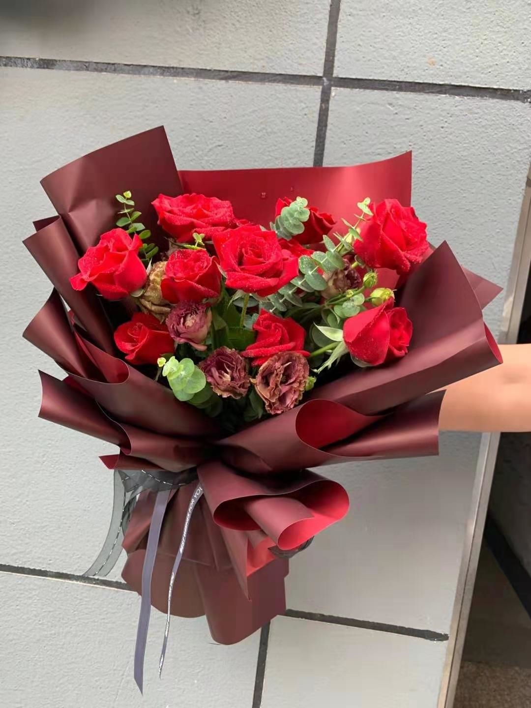 松桃县红永兴花苑丹霞公园世昌广场希望城中医院红玫瑰生日鲜花店