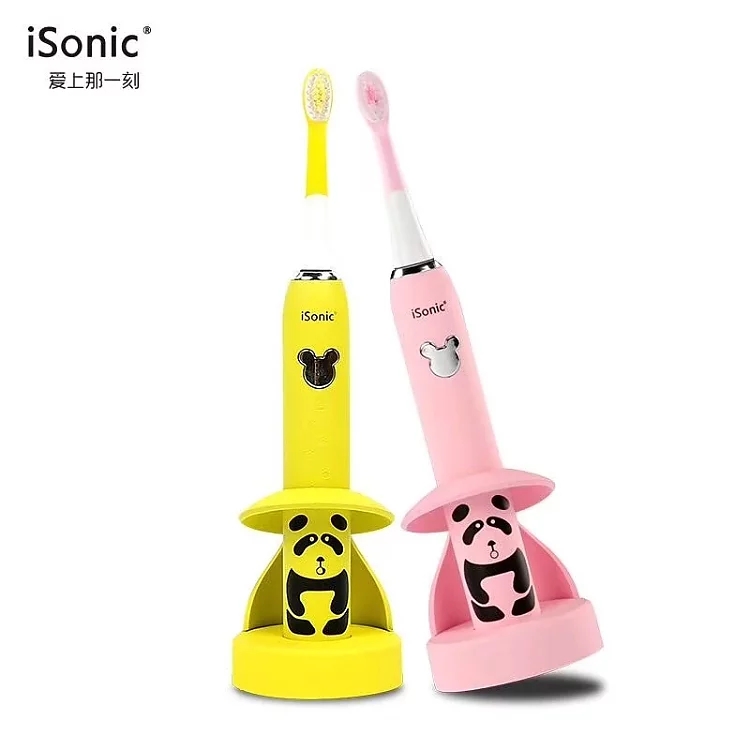 Spot genuine iSonic Intelligent sound wave T3 Soft fur children Electric toothbrush At the age of 3in the Personal Care/Health/Massage equipment , Oral Care , Electric Toothbrush category - from Buy2taobao.com to provide professional Taobao agent buy service