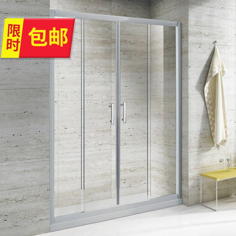 滑槽玻璃隔断家11用沐浴间淋浴房推拉门整体互移挡水条防撞订制洗在类目 家装主材, 卫浴用品, 淋浴房, 整体淋浴房中 - 来自Buy2taobao.com提供专业的淘宝代购服务