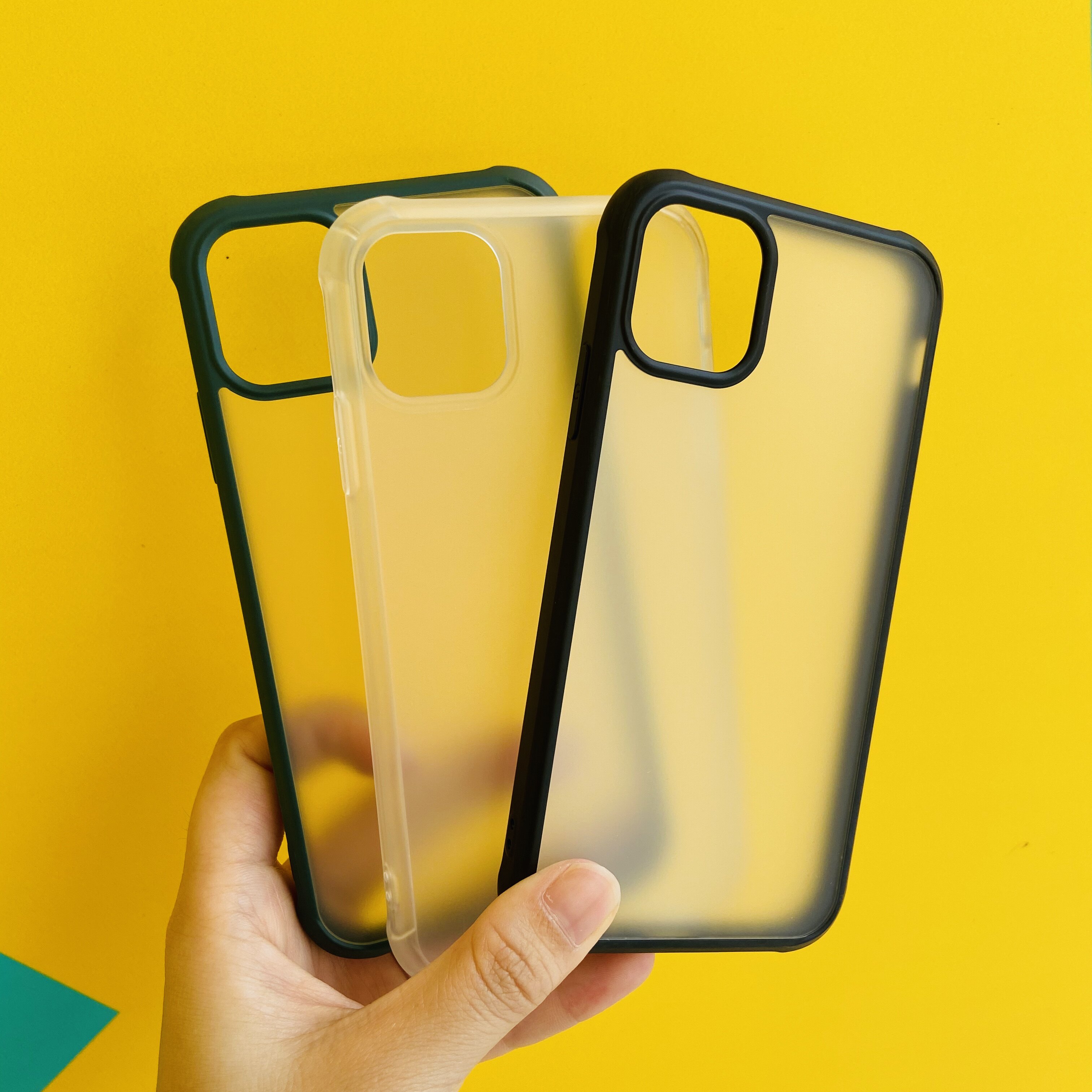 立优适用于iphone13亚克力手机壳 苹果12磨砂透明11max转音孔硬壳