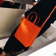 MAIHUI麦惠2017新款真皮托特包简约时尚手提斜跨女包文艺购物袋