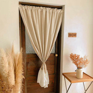 半帘窗帘纱韩式图片