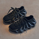 女童火山椰子鞋2024春夏新款飞织八爪鱼跑步鞋男童网面透气运动鞋