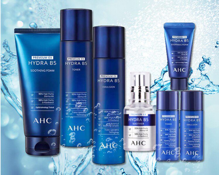 ahc水乳套装蓝色