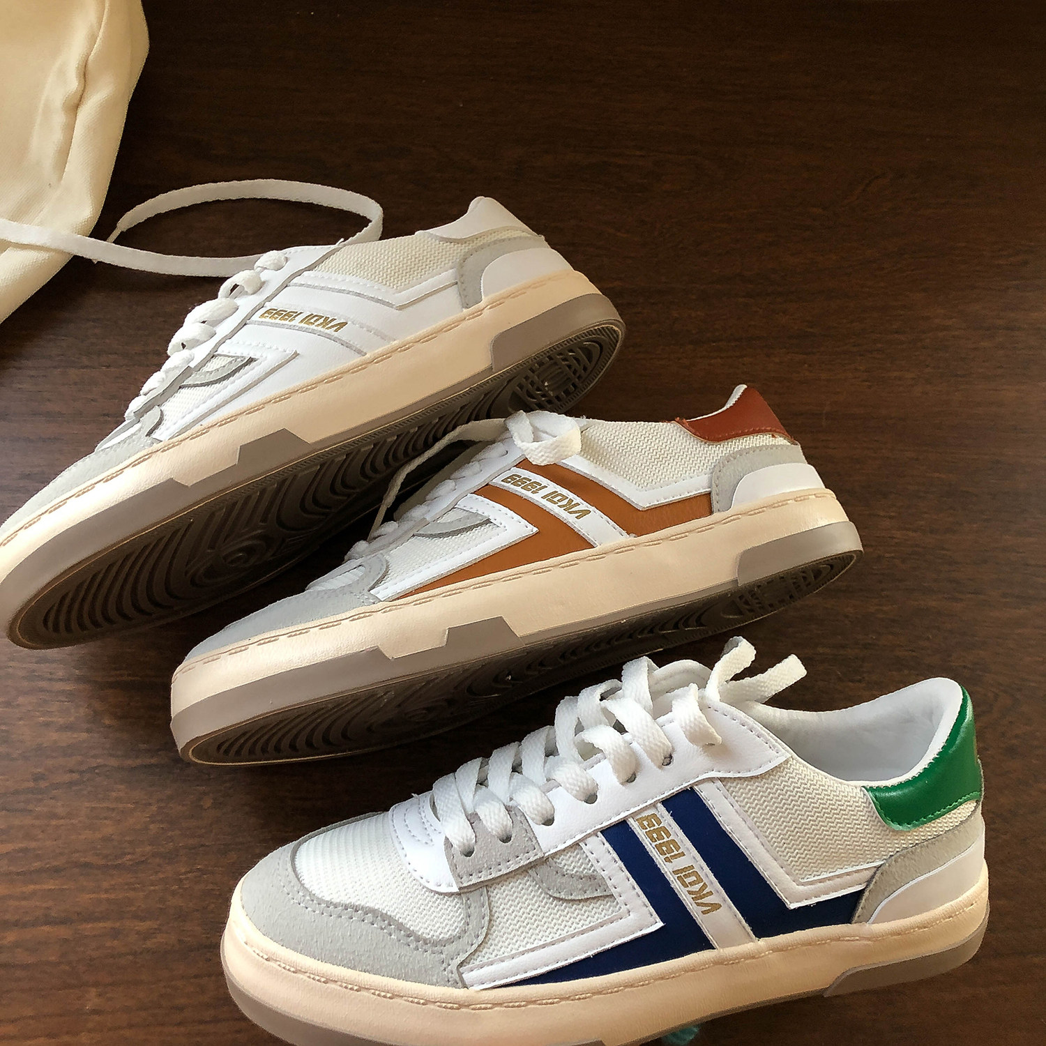 林先参 小众品牌鞋子帆布鞋女ulzzang复古港味板鞋学生百搭小白鞋