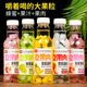 大果粒果肉果汁饮料450ml*15瓶嚼着喝多口味蜂蜜菠萝葡萄荔枝柚子