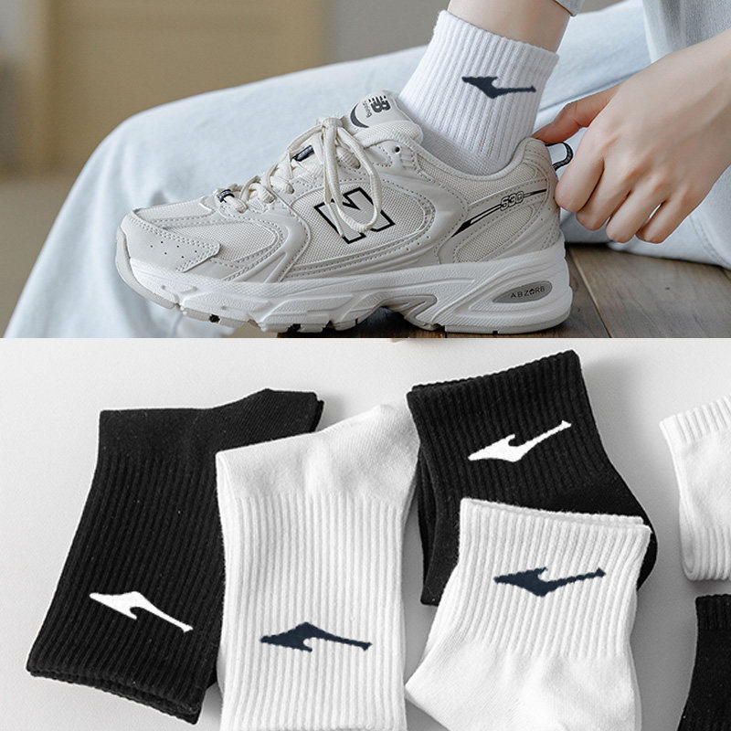 鸿星尔克男女中筒短袜子-特价促销-优惠券领取-价格|多少钱|什么牌子