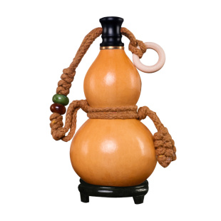 酒葫芦挂件天然葫芦酒壶装酒的水壶水杯子酒瓶形小号随身蜂蜡防渗