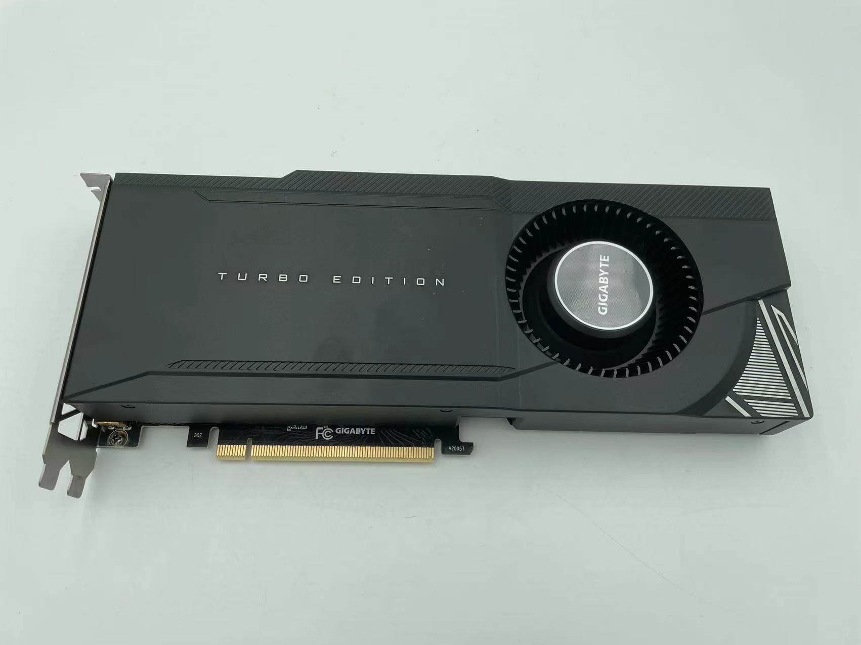 技嘉 rtx3080 10g单风扇涡轮公版双宽ai深度学习gpu运算加速显卡