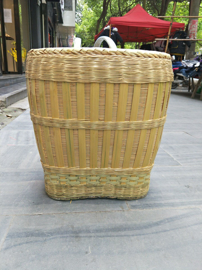 贵州纯手工精品背娄 竹编背篓 背篼 背筐   农用买菜娄 收纳筐