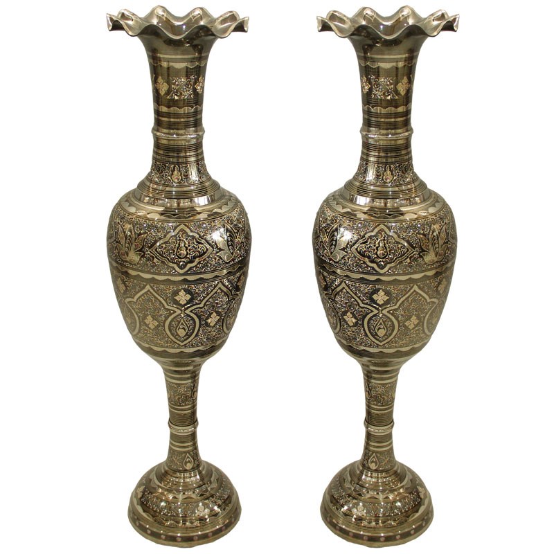 一米彩点米尔式瓶巴基斯坦铜器特色海外工艺品铜花瓶家居摆件在类目 特色手工艺, 海外工艺品, 巴基斯坦特色中 - 来自Buy2taobao.com提供专业的淘宝代购服务