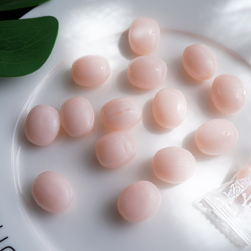 日本进口名糖metio桃子味水果糖蜜桃味糖果白桃果汁糖果75g