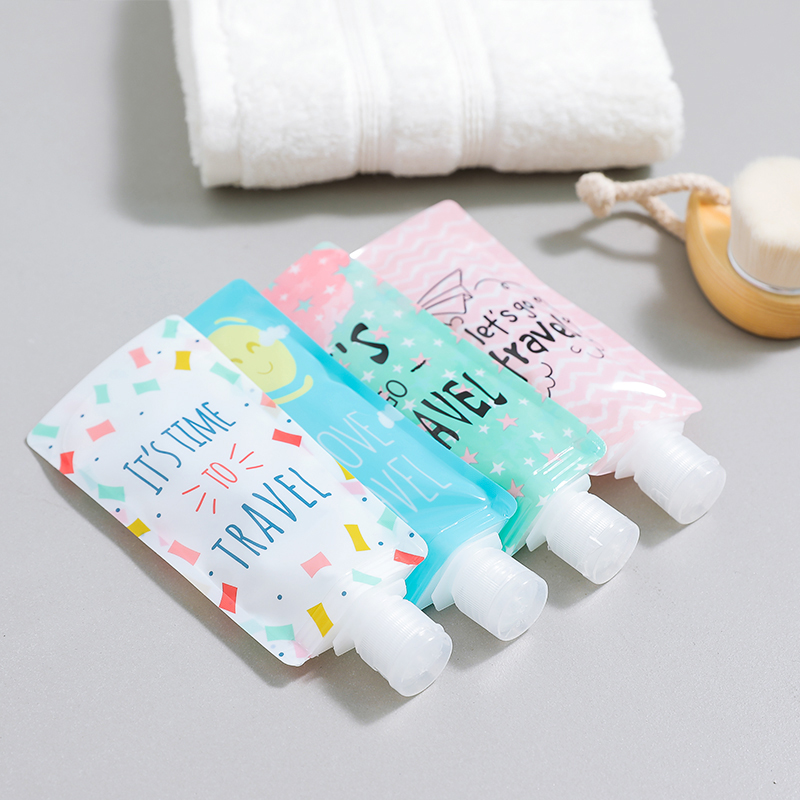 travel fold Lotion Separate loading shampoo Shower Gel bottle Portable Facial Cleanser liquid Cosmetics Storage bagin the Family/Personal Cleaning Tools , Sanitary appliances/Bathroom accessories , Emulsion is category - from Buy2taobao.com to provide professional Taobao agent buy service