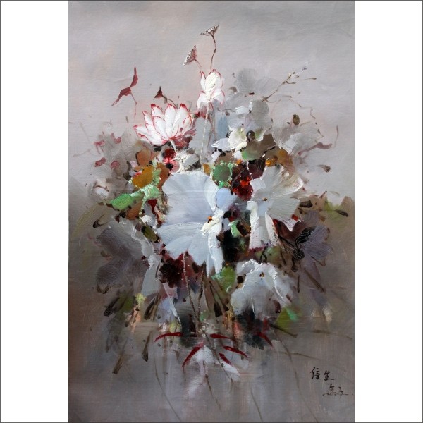 王国政《写意荷花之六》