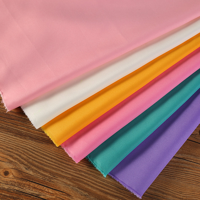 制服呢布料围裙涤纶布斜纹全涤布桌布蓝大褂服装厂服制服工装面料