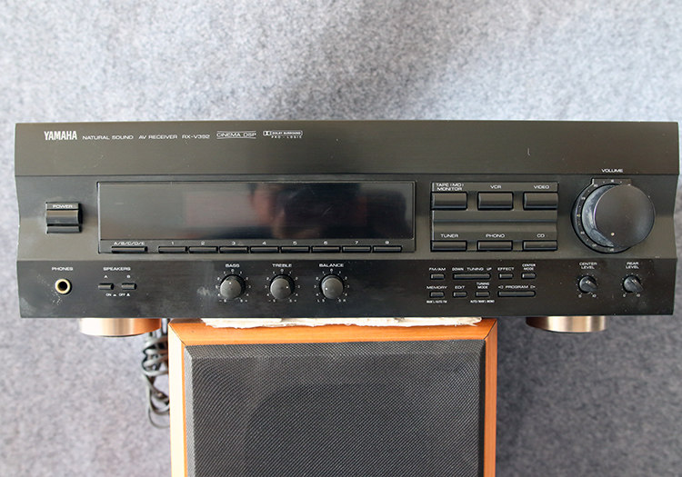 功放机二手_二手马来西亚原装雅马哈rx-v392 av功放 5声道功放 有收音