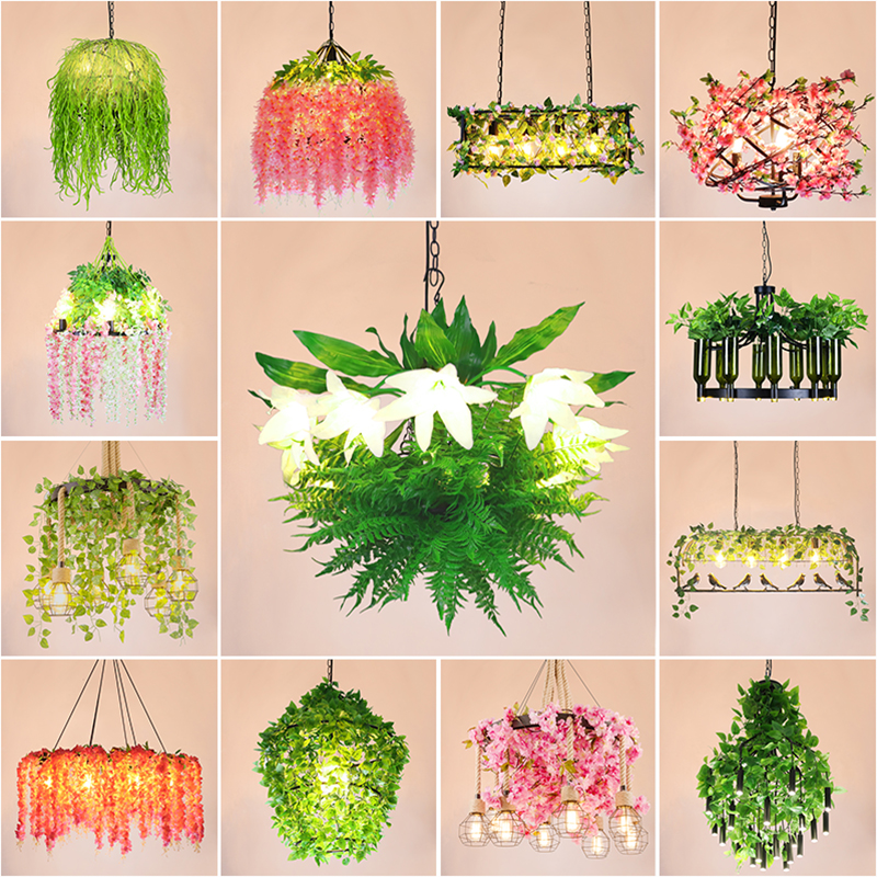 胡桃里吊灯音乐餐吧酒馆餐厅咖啡厅清吧灯具软装花艺繁花植物吊灯|ruв категории награду материалов, огни освещения, люстра - от Buy2taobao.com для оказания профессиональной услуги покупки агента Taobao