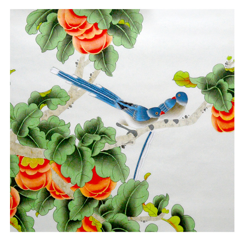 吕存德《事事如意》著名工笔花鸟画家