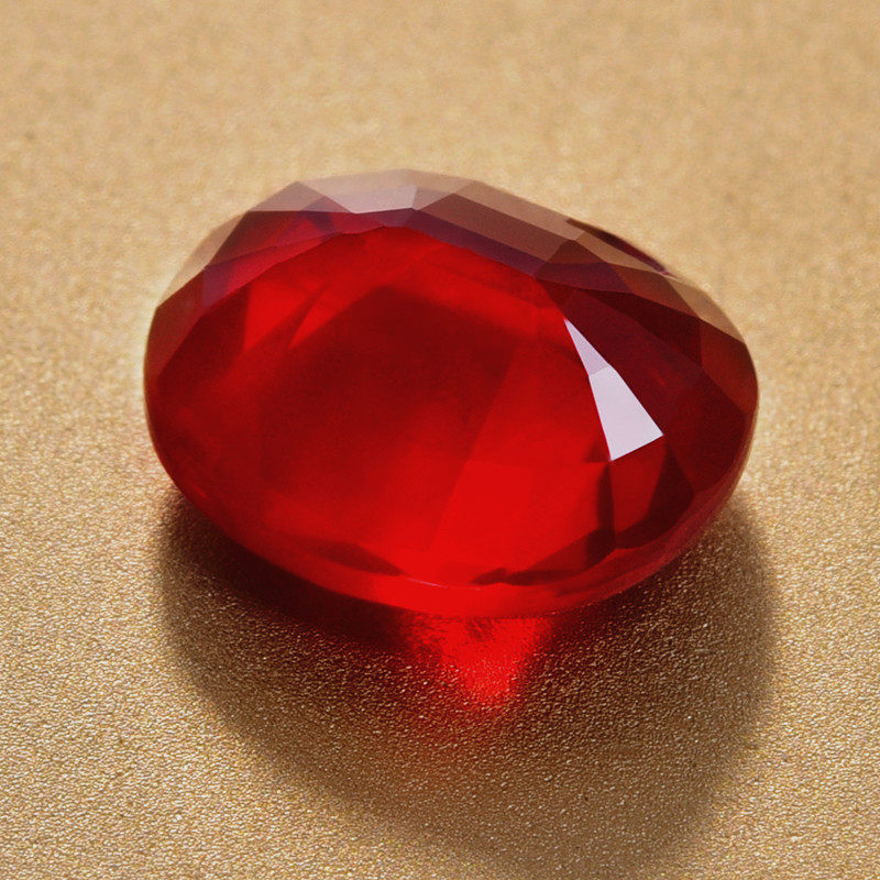 1.64克拉grs证书天然莫桑比克vividred红宝石裸石 颜色靓 火彩好