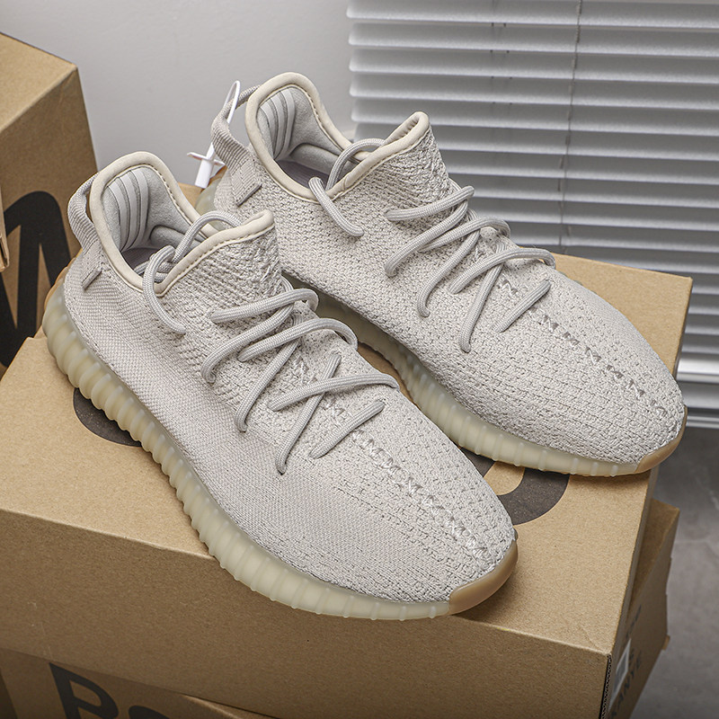 yeziyeezy椰子鞋男350麻灰黑色满天星真爆纯原正版正品官网莆田