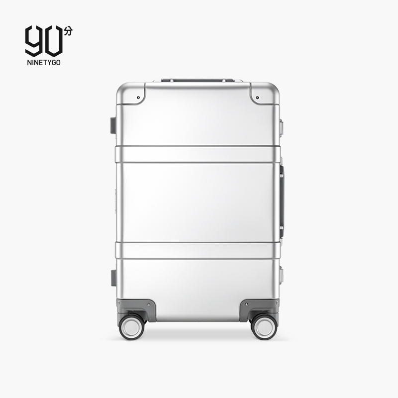 90 Metal suitcase 20 Aluminum-magnesium alloy Draw bar box High-end business affairs boarding trunk men and women fashionin the Leather/Lady bags/Men's bag, Suitcase category - from Buy2taobao.com to provide professional Taobao agent buy service
