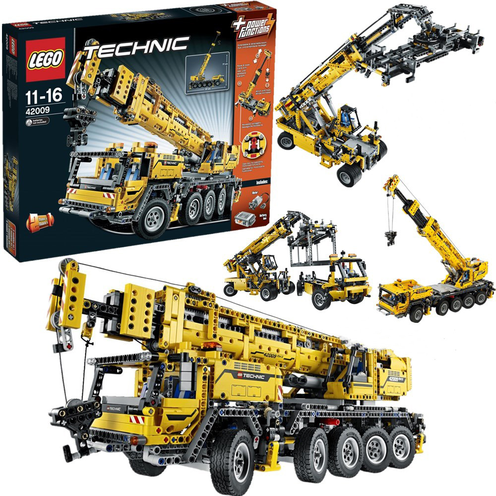 lego乐高42009 科技机械组mk ii移动起重机 工程吊车拼插积木玩具