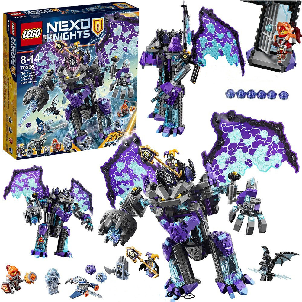 特价骑士团系列_lego乐高70356 nexo knights 未来骑士团系列石头巨魔