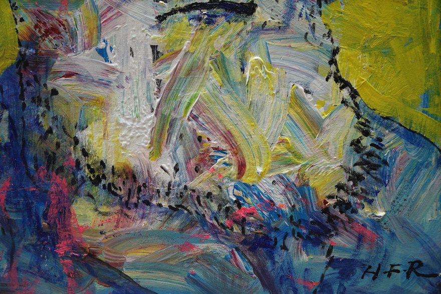 黄凤荣《达尔文》-油画布面