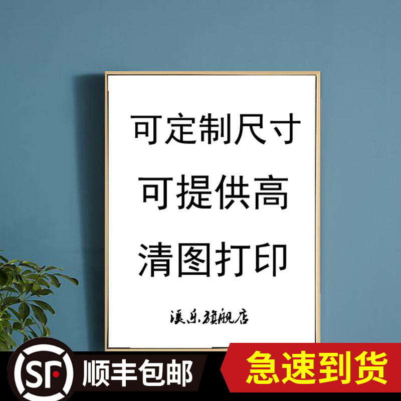 补差价 私人定制 补拍请拍此链接 可加白色 黑色 木色 金色外框