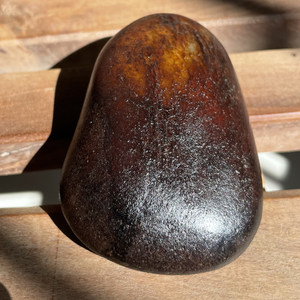 河田玉墨玉籽料原石图片