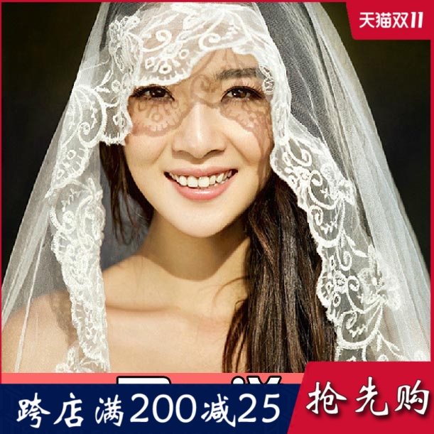 2020新款韩式新娘结婚纱照头纱简约蕾丝1.5米短款3米拖尾超长5米在类目 服饰配件/皮带/帽子/围巾, 婚纱礼服配件, 头纱中 - 来自Buy2taobao.com提供专业的淘宝代购服务