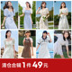 【连衣裙合辑】森马夏季连衣裙合辑女复古法式甜美黑色显瘦裙子女