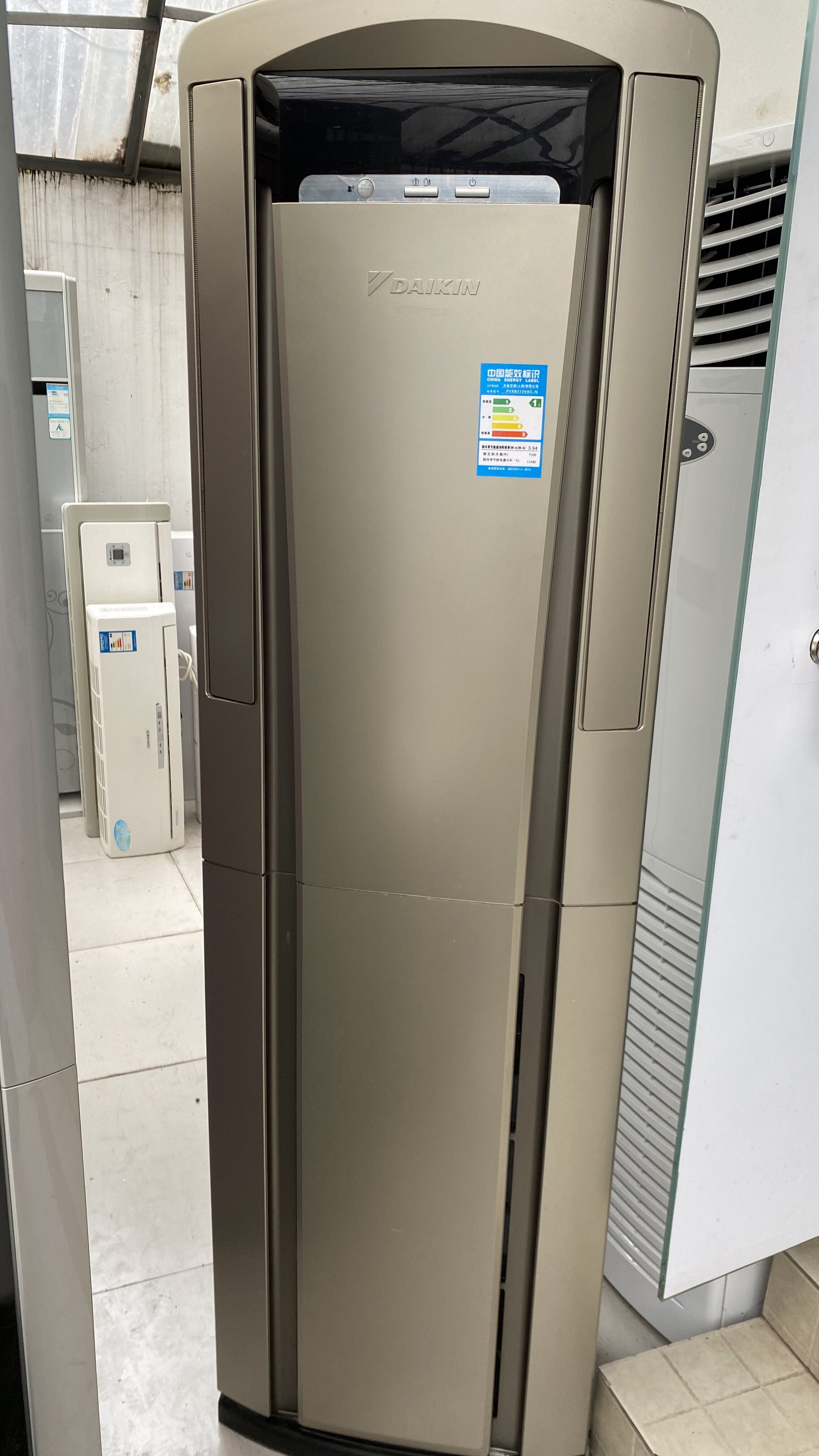 南京二手空调九成新大金3p三匹柜式空调机思源电器17年老店