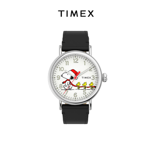 TIMEX天美时史努比圣诞联名时尚潮流手表官方正品男女士石英表