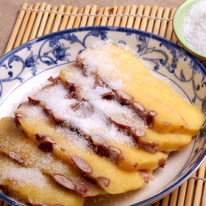 新品大黄米年糕东北黏糕 手工黄米面切糕 老式粘糕 糕点包邮