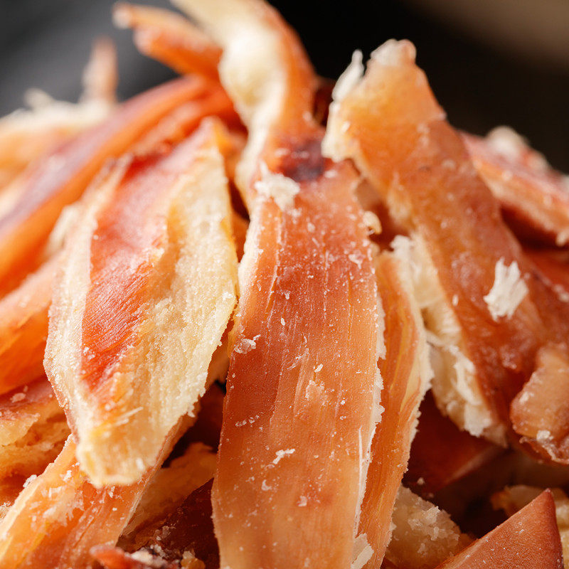 500g碎款鱼块边角料鱼片手撕鱼条特产小吃海即食鱿鱼零食 原价18.