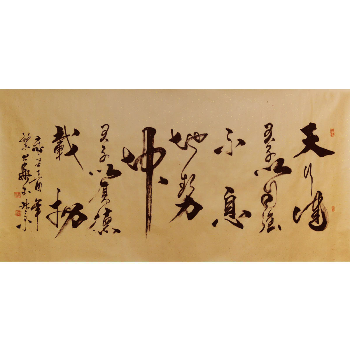 孔繁华《天行健》孔子第74代传人 中国孔子书画院院长