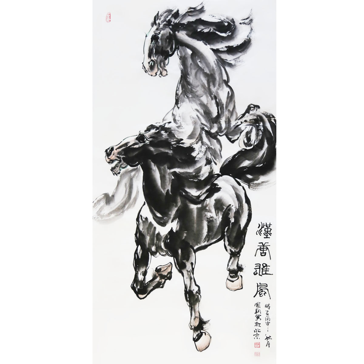 闻朝《汉唐雄风》画马名家 河南省美协会员