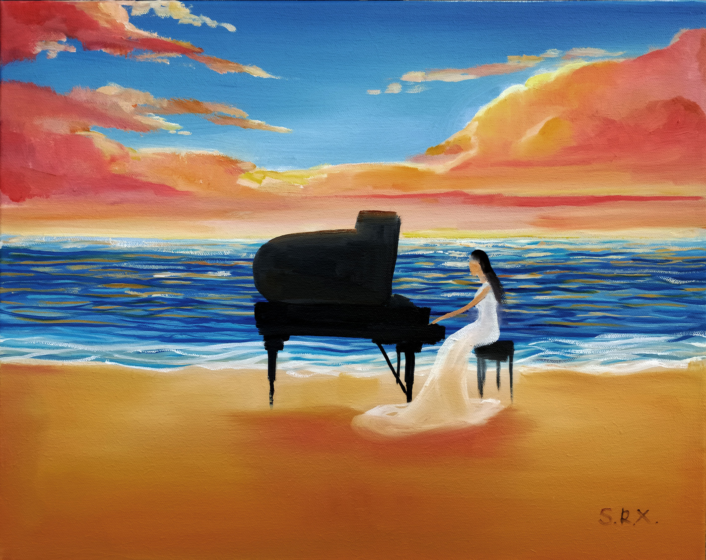 艺坛新秀宋开侠《水边的阿狄丽娜》