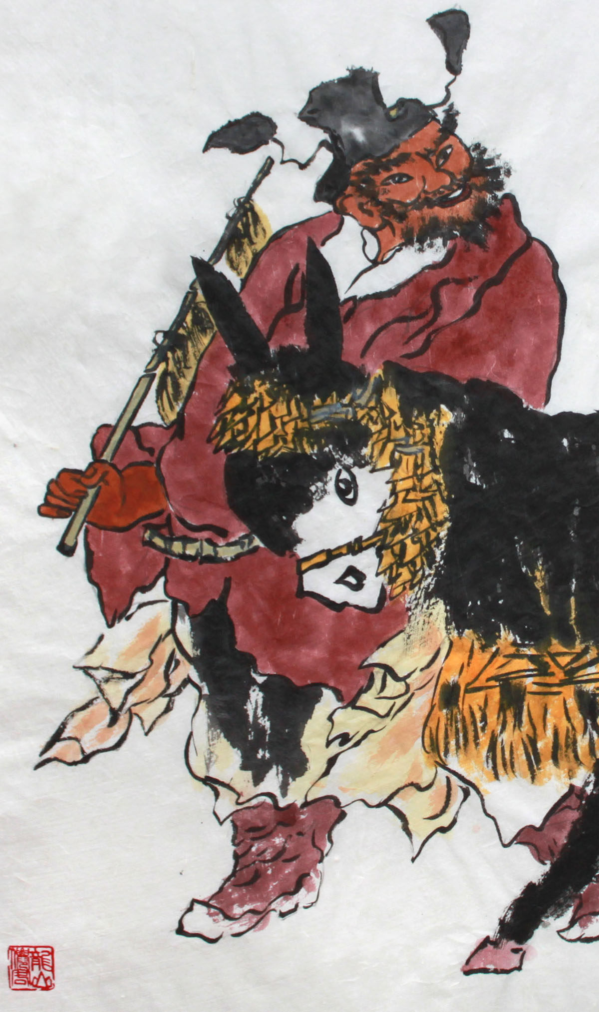 贾纯平《钟馗嫁妹》