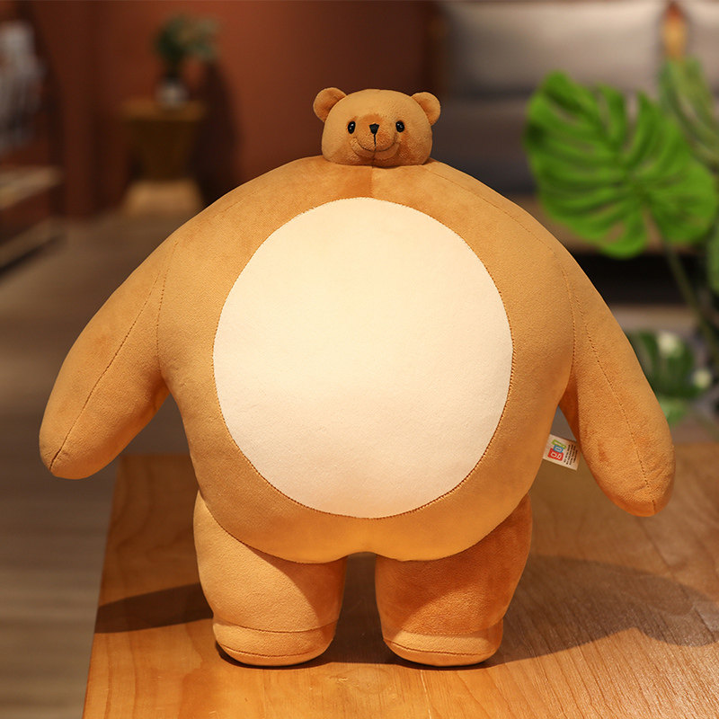 小头熊公仔熊毛绒玩具安抚玩偶陪睡娃娃抱枕女生睡觉情人节礼物