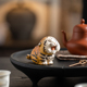 陶瓷紫砂熊猫老虎茶宠摆件精品可养变色茶玩茶桌高端装饰创意茶具