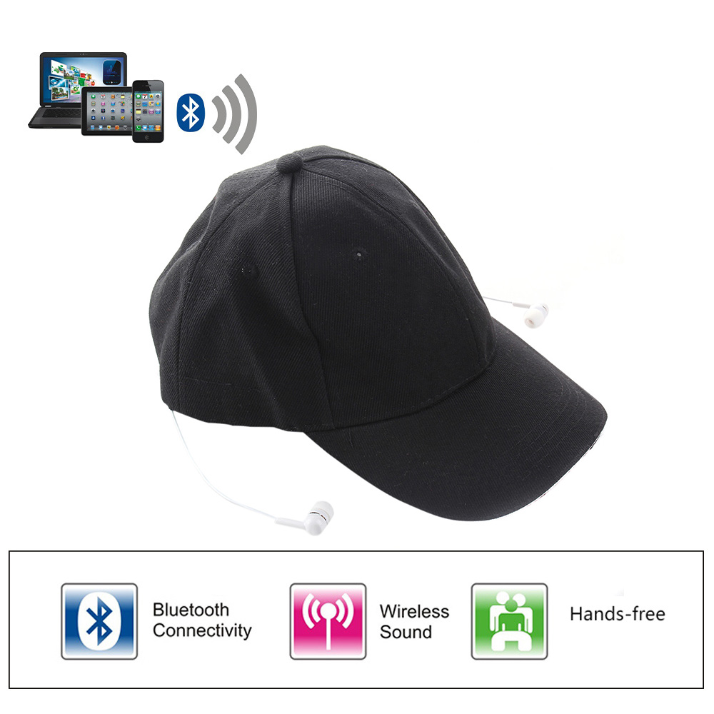 Bluetooth Earphone Hat Outdoor Sport Music Hat Peaked Cap在类目 影音电器, 耳机/耳麦中 - 来自Buy2taobao.com提供专业的淘宝代购服务