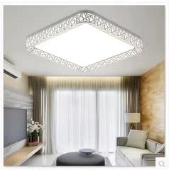 LED吸顶灯客厅灯 长方形卧室灯创意大气餐厅现代简约个性鸟巢灯具